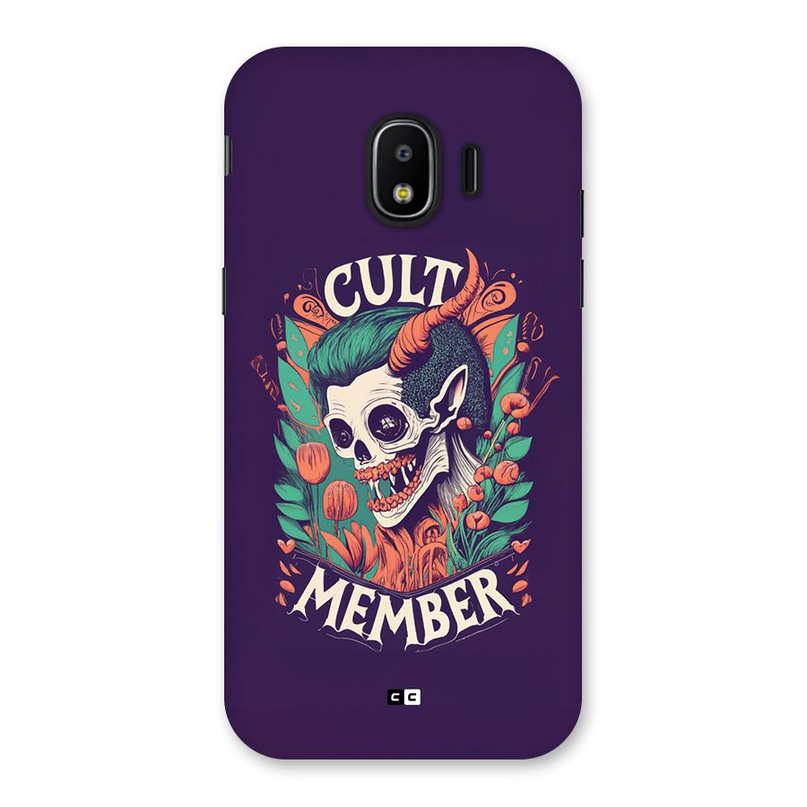Cult Member Back Case for Galaxy J2 Pro 2018
