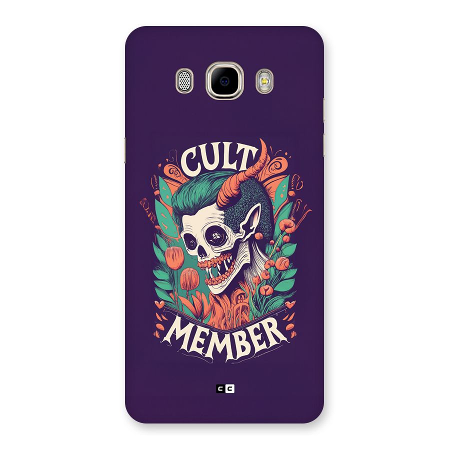 Cult Member Back Case for Galaxy J7 2016