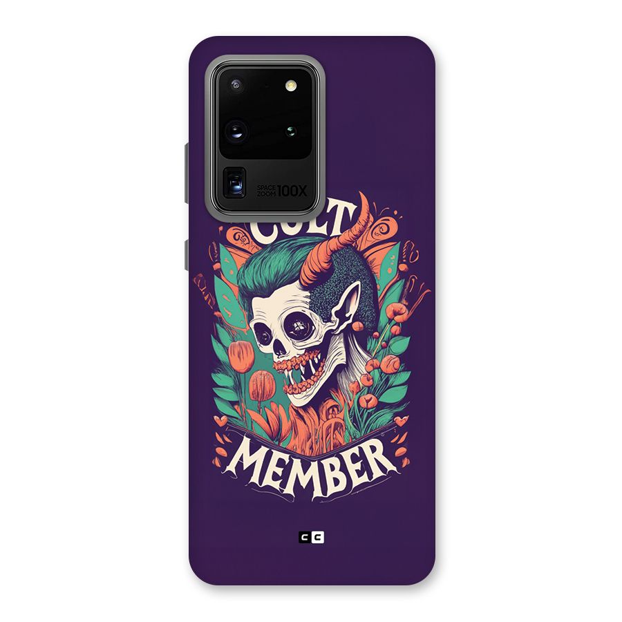 Cult Member Back Case for Galaxy S20 Ultra