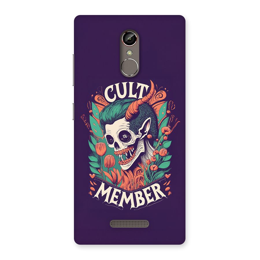 Cult Member Back Case for Gionee S6s