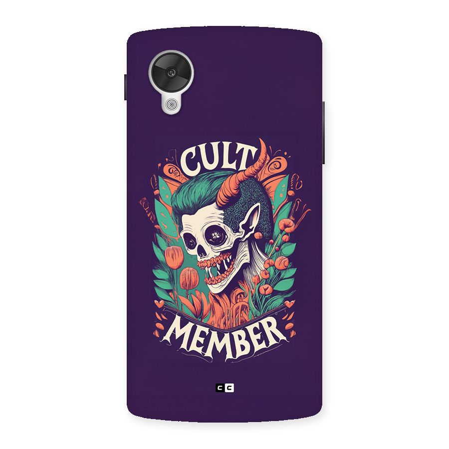 Cult Member Back Case for Google Nexus 5