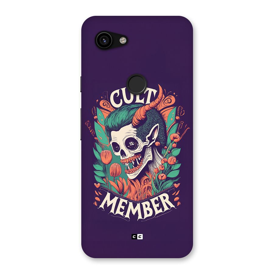 Cult Member Back Case for Google Pixel 3a