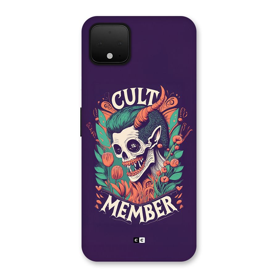 Cult Member Back Case for Google Pixel 4 XL