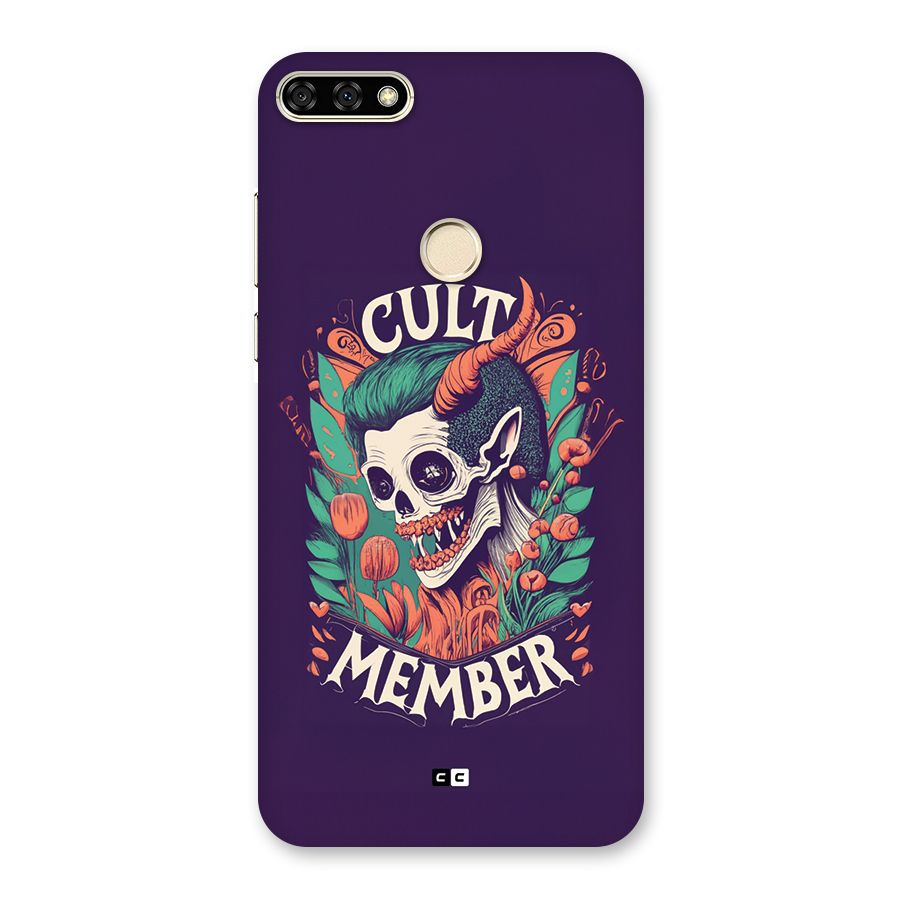 Cult Member Back Case for Honor 7A