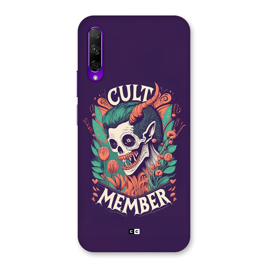 Cult Member Back Case for Honor 9X Pro