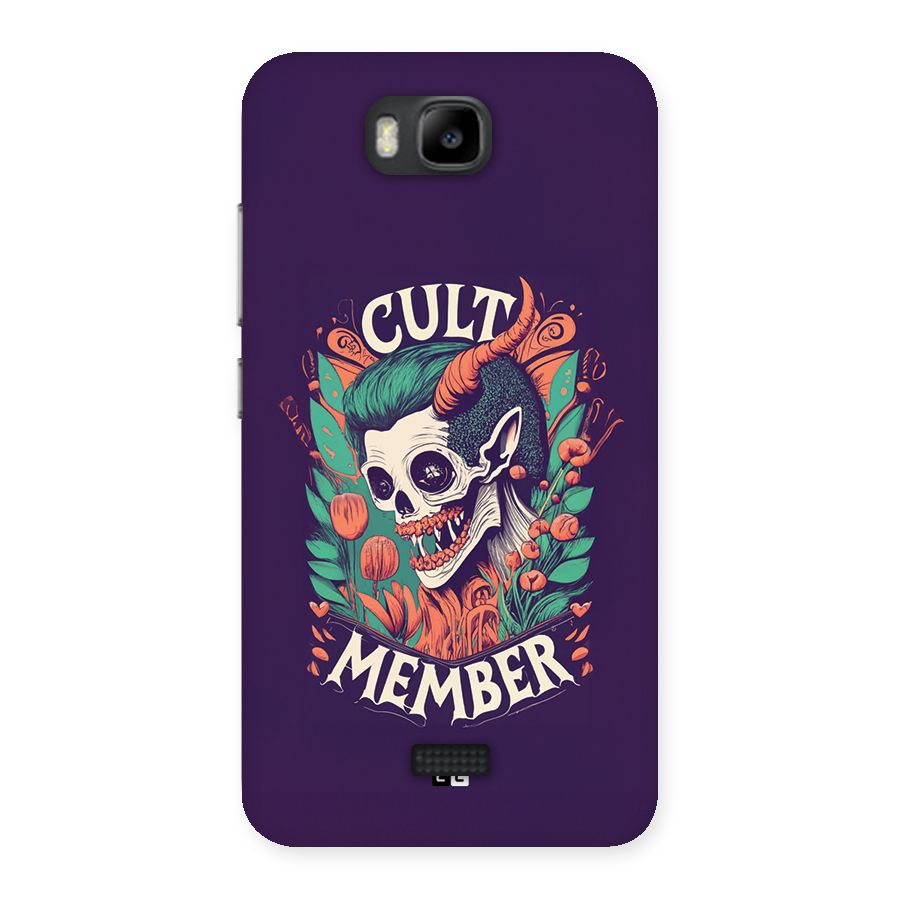 Cult Member Back Case for Honor Bee