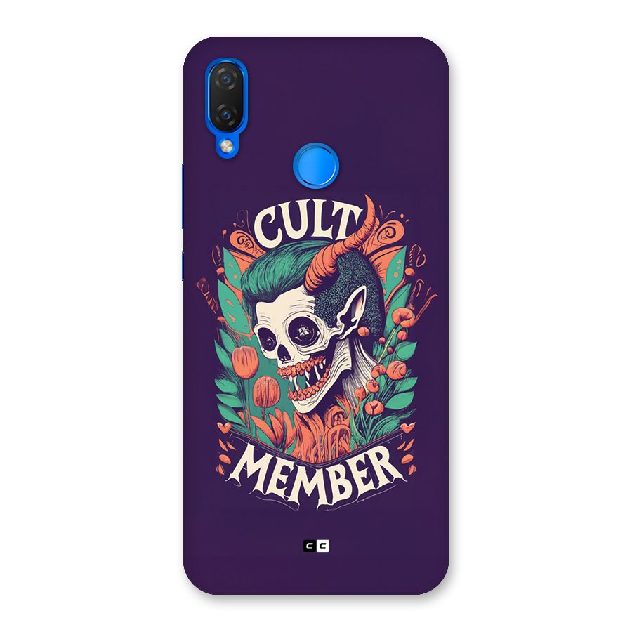 Cult Member Back Case for Huawei P Smart Plus