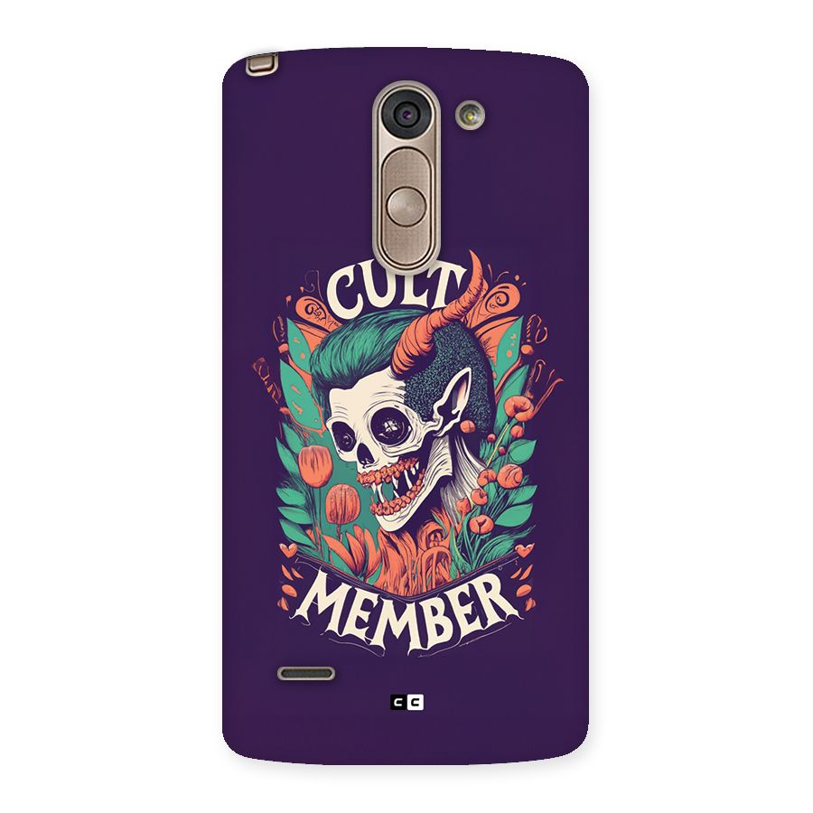 Cult Member Back Case for LG G3 Stylus