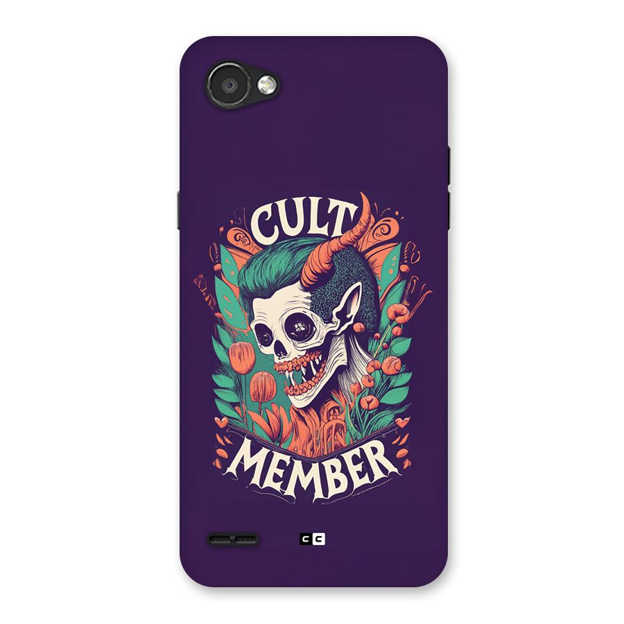 Cult Member Back Case for LG Q6