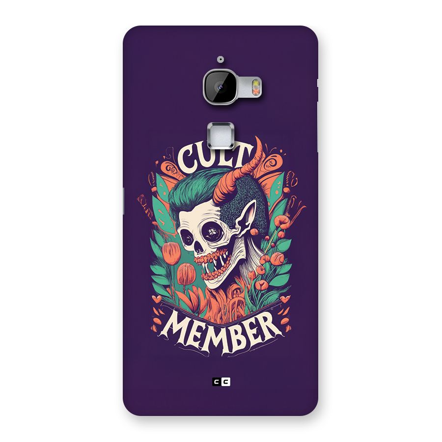 Cult Member Back Case for LeTV Le Max
