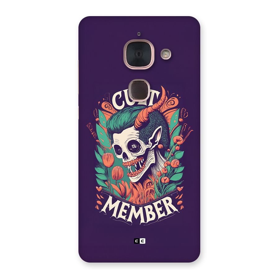 Cult Member Back Case for Le Max 2