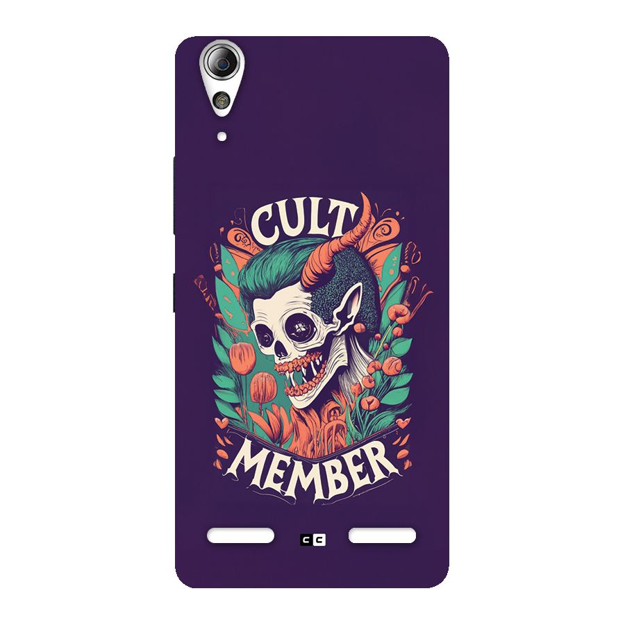 Cult Member Back Case for Lenovo A6000 Plus