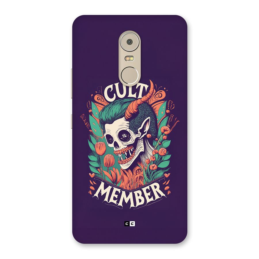 Cult Member Back Case for Lenovo K6 Note