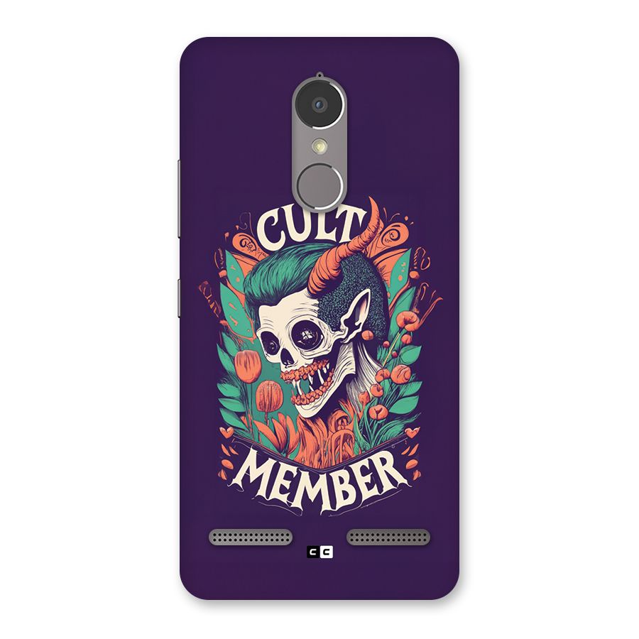 Cult Member Back Case for Lenovo K6 Power