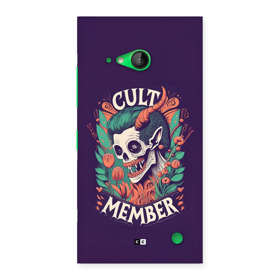 Cult Member Back Case for Lumia 730
