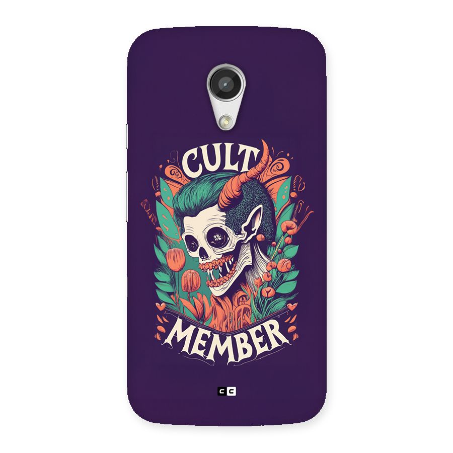 Cult Member Back Case for Moto G 2nd Gen