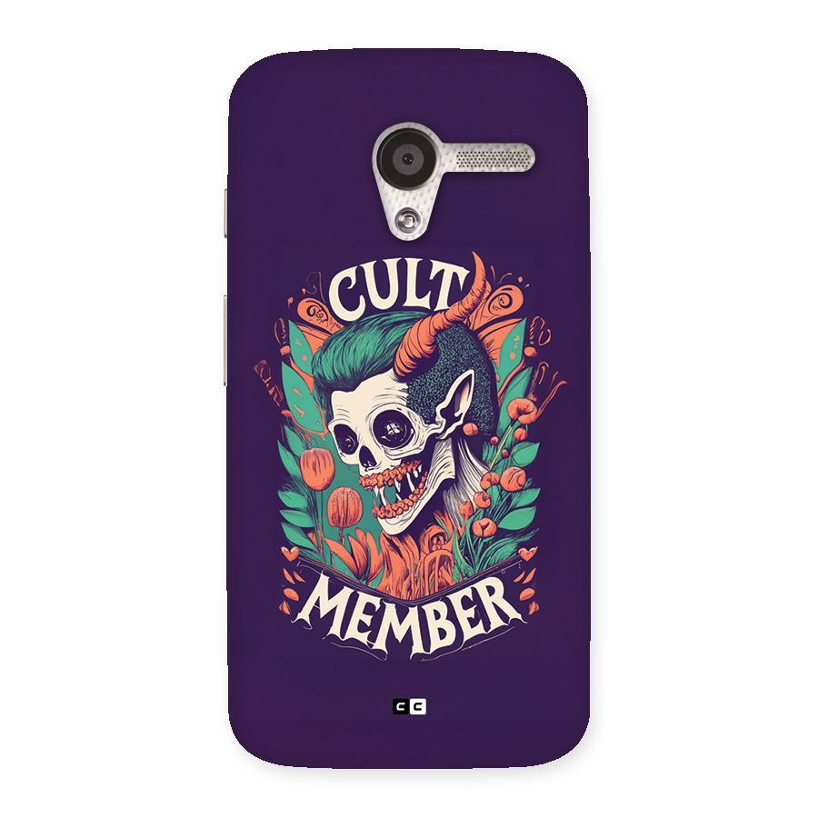 Cult Member Back Case for Moto X