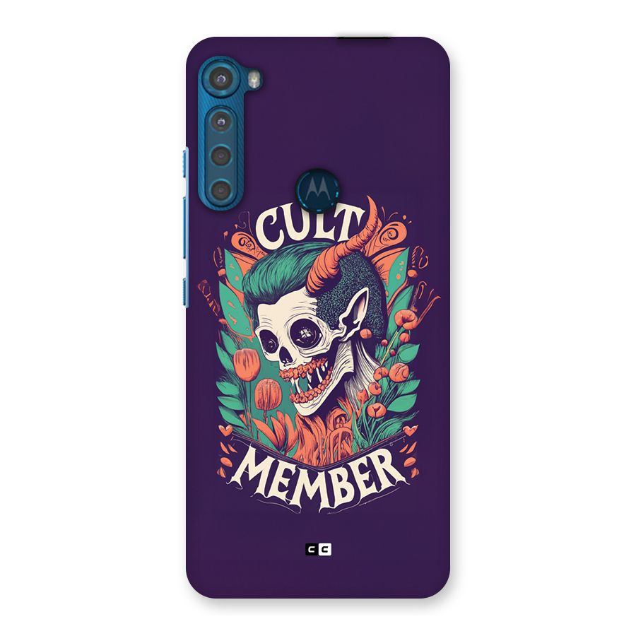 Cult Member Back Case for Motorola One Fusion Plus