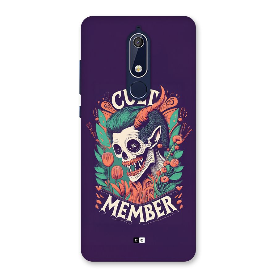 Cult Member Back Case for Nokia 5.1