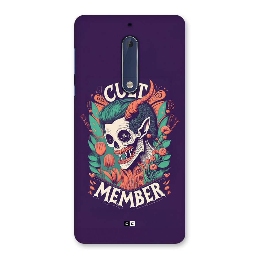 Cult Member Back Case for Nokia 5