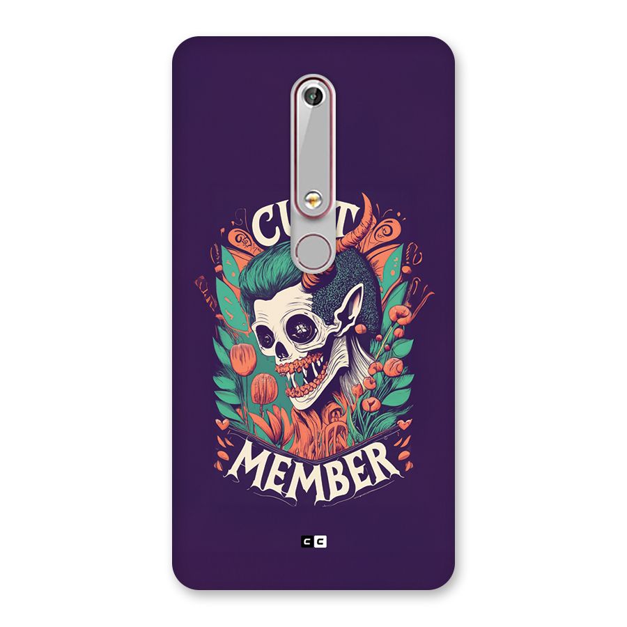 Cult Member Back Case for Nokia 6.1