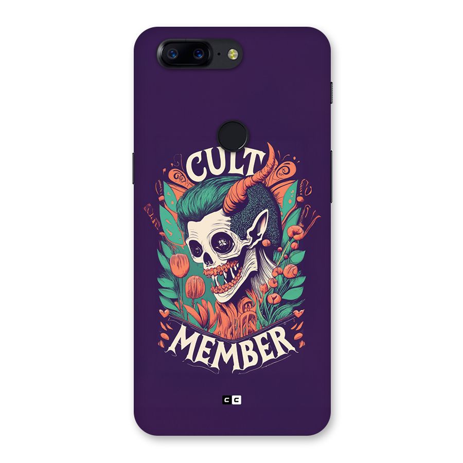 Cult Member Back Case for OnePlus 5T