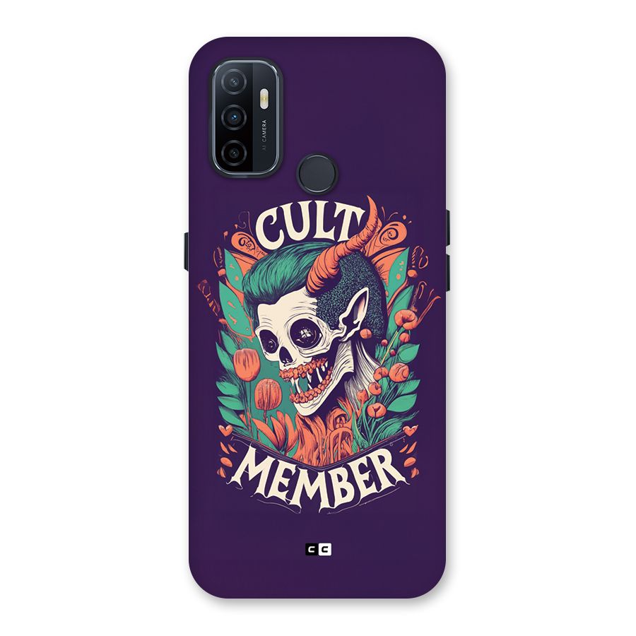 Cult Member Back Case for Oppo A33 (2020)