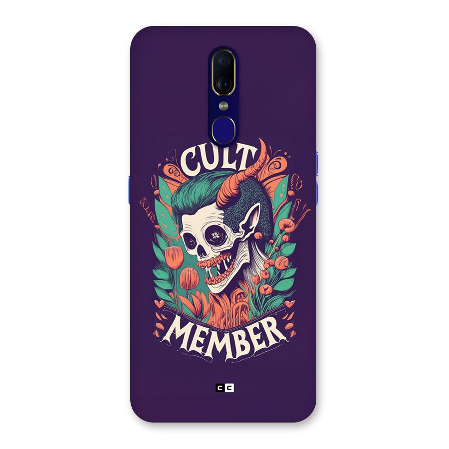 Cult Member Back Case for Oppo A9