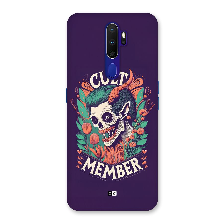 Cult Member Back Case for Oppo A9 (2020)