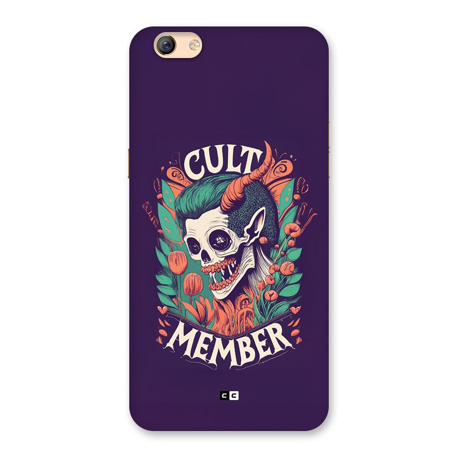 Cult Member Back Case for Oppo F3 Plus