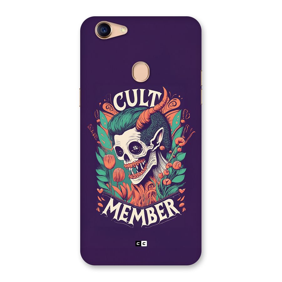 Cult Member Back Case for Oppo F5