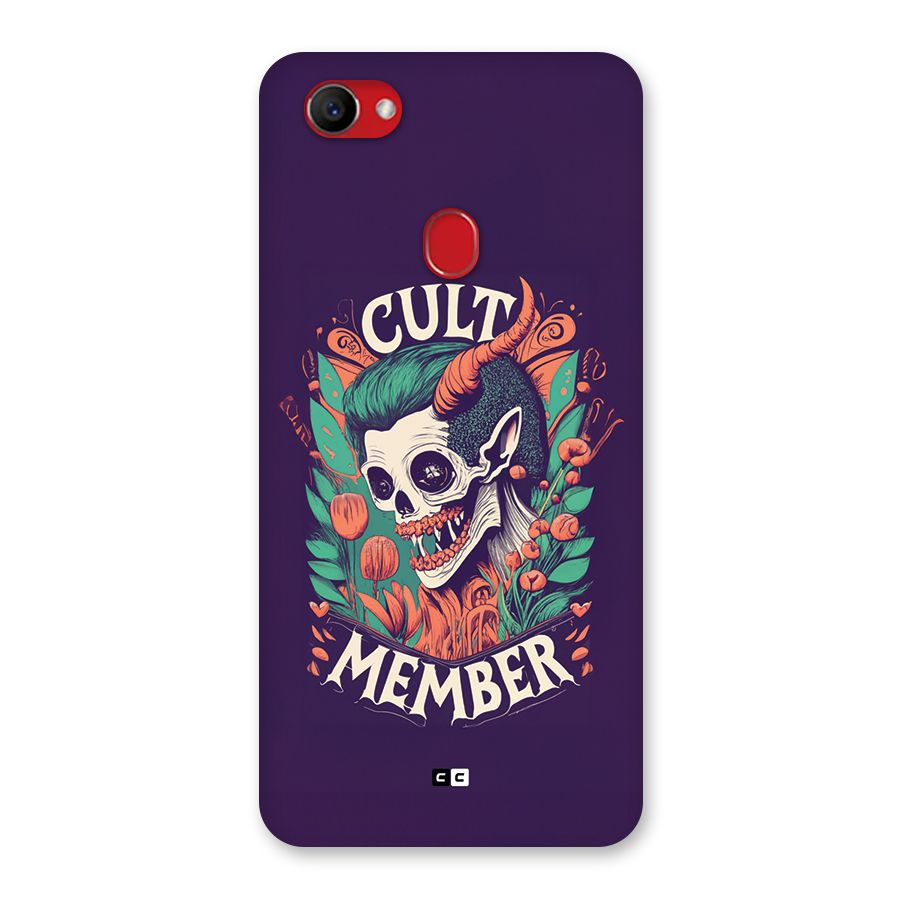 Cult Member Back Case for Oppo F7