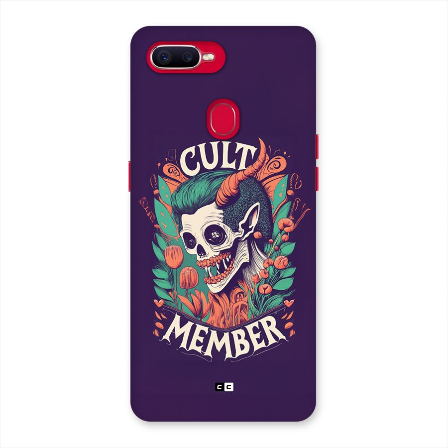 Cult Member Back Case for Oppo F9 Pro