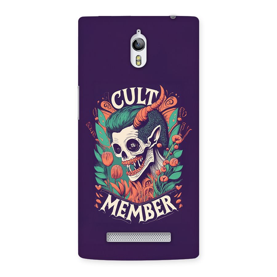 Cult Member Back Case for Oppo Find 7