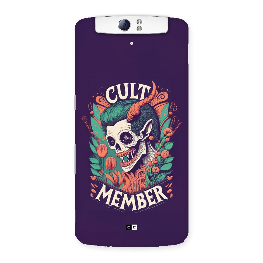 Cult Member Back Case for Oppo N1