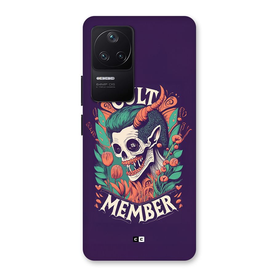 Cult Member Back Case for Poco F4 5G