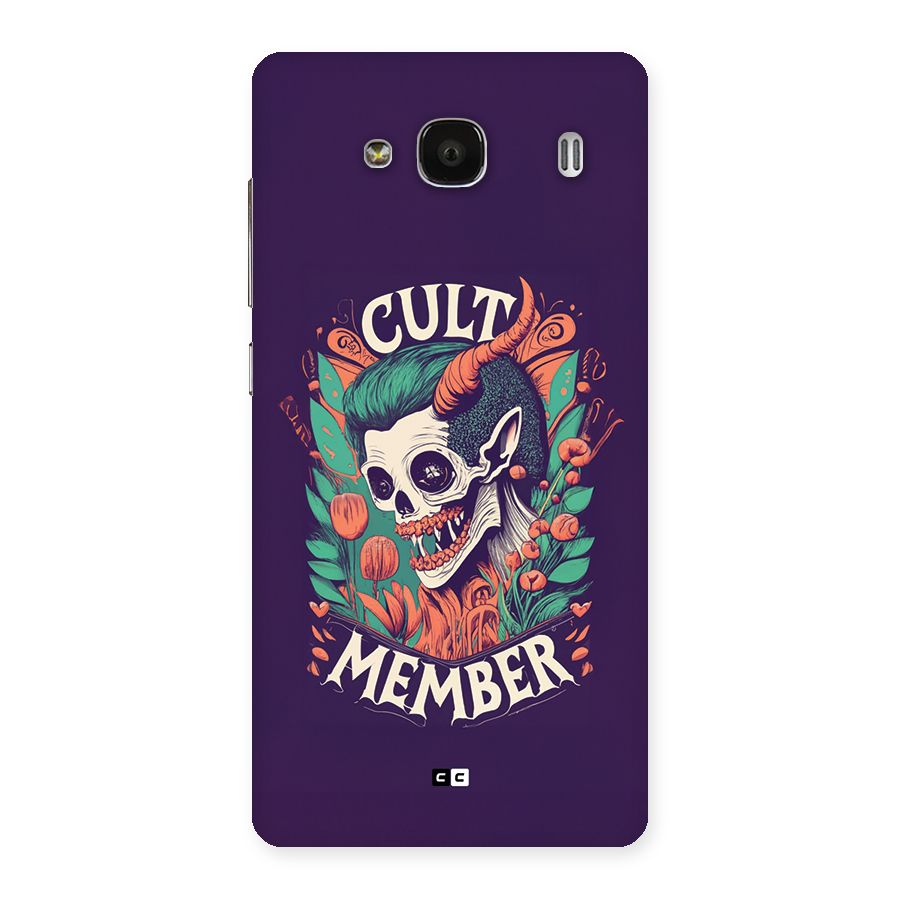 Cult Member Back Case for Redmi 2