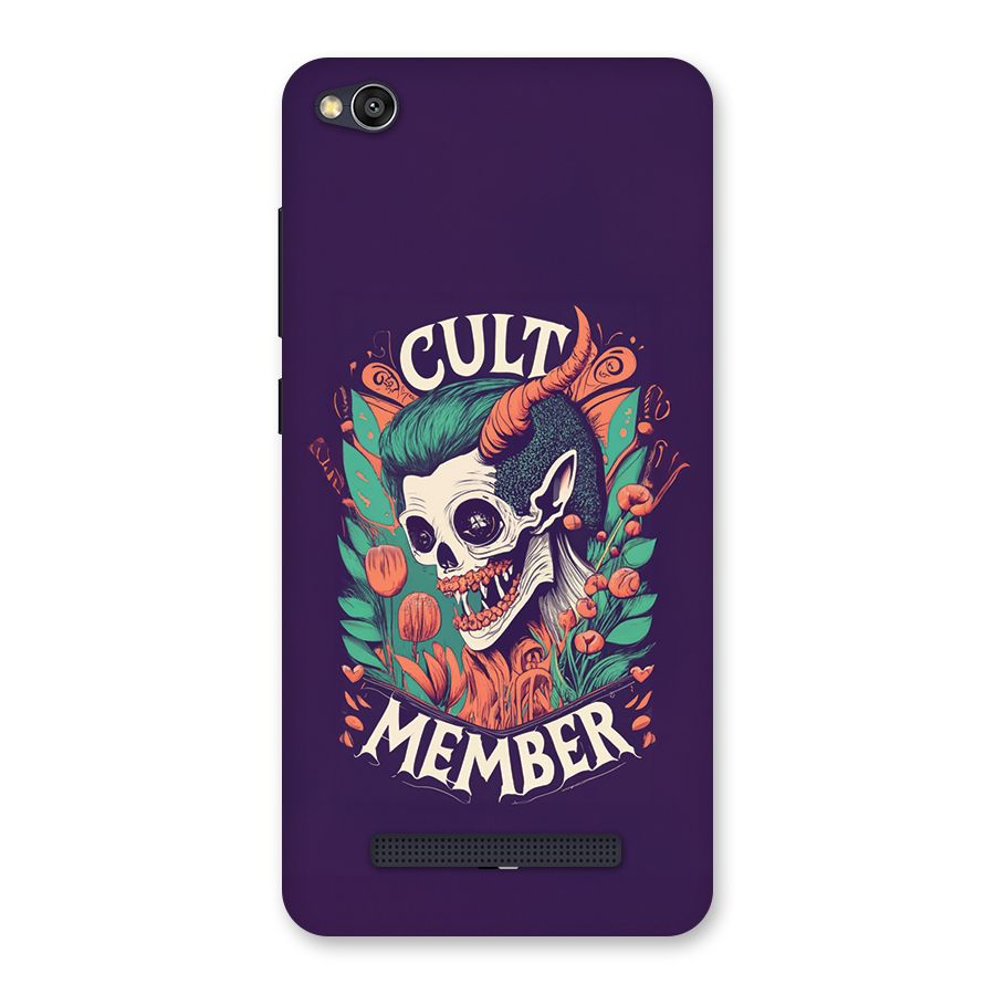 Cult Member Back Case for Redmi 4A