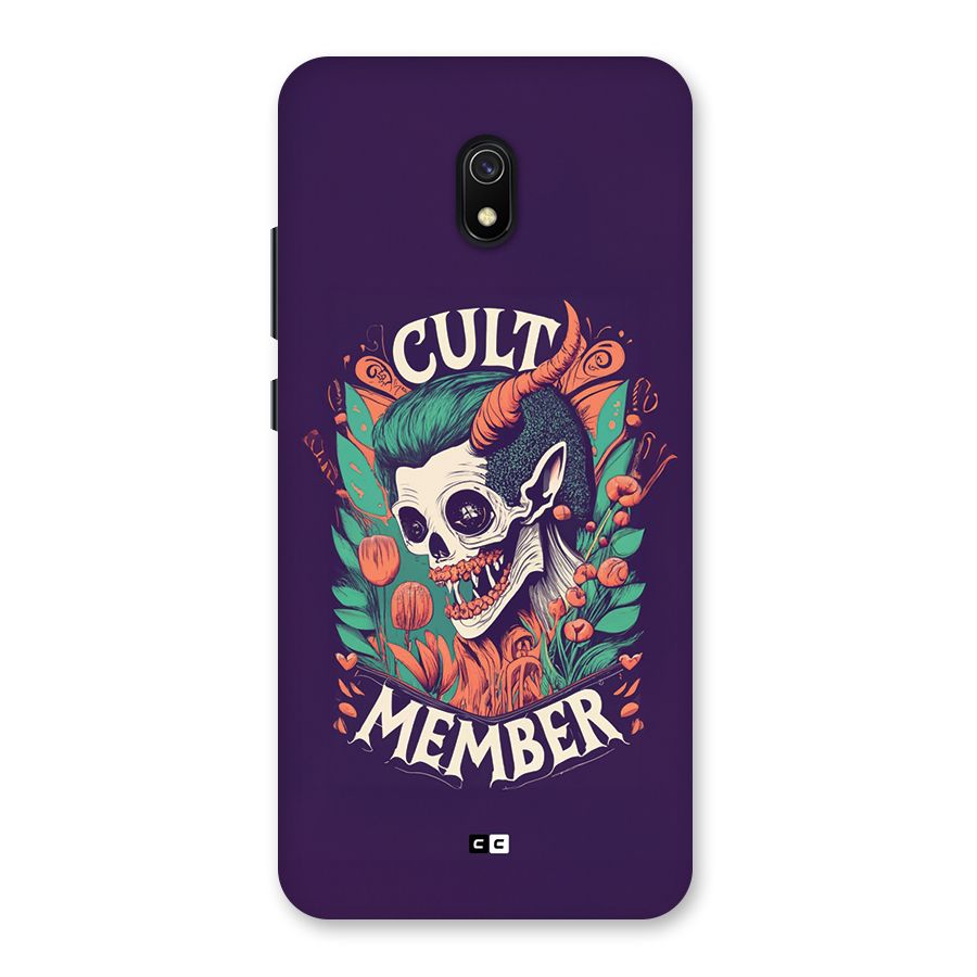 Cult Member Back Case for Redmi 8A