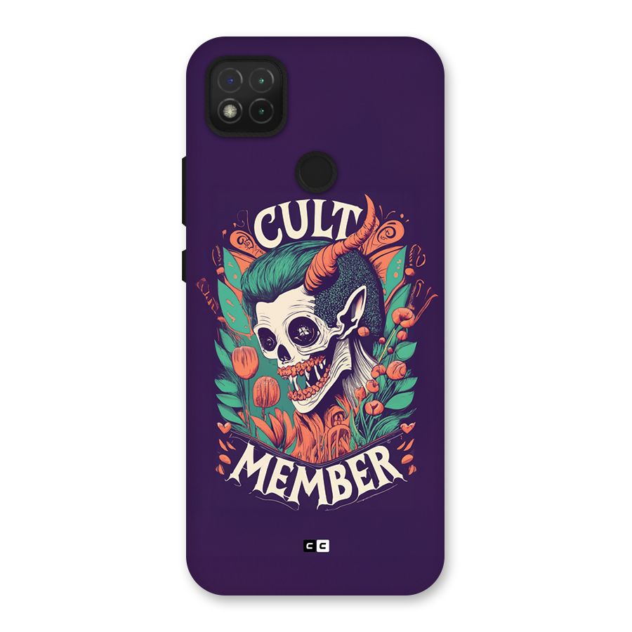 Cult Member Back Case for Redmi 9