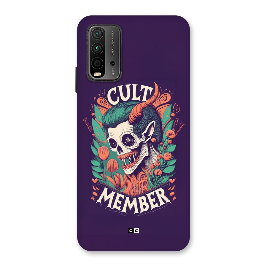 Cult Member Back Case for Redmi 9 Power