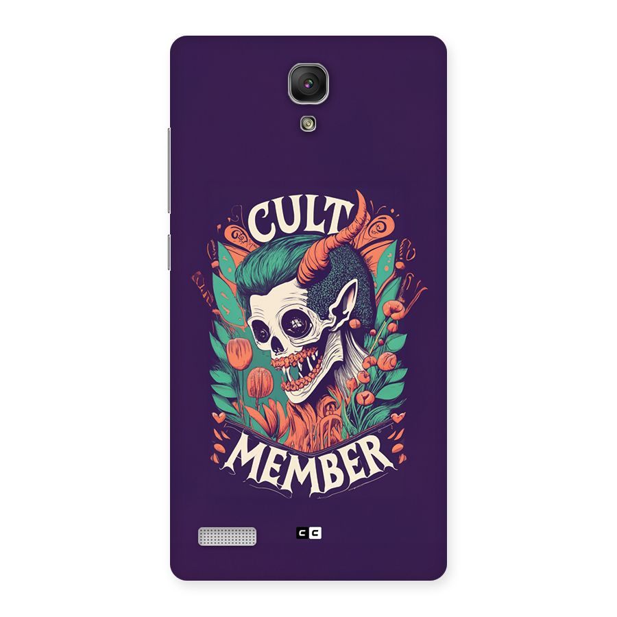Cult Member Back Case for Redmi Note
