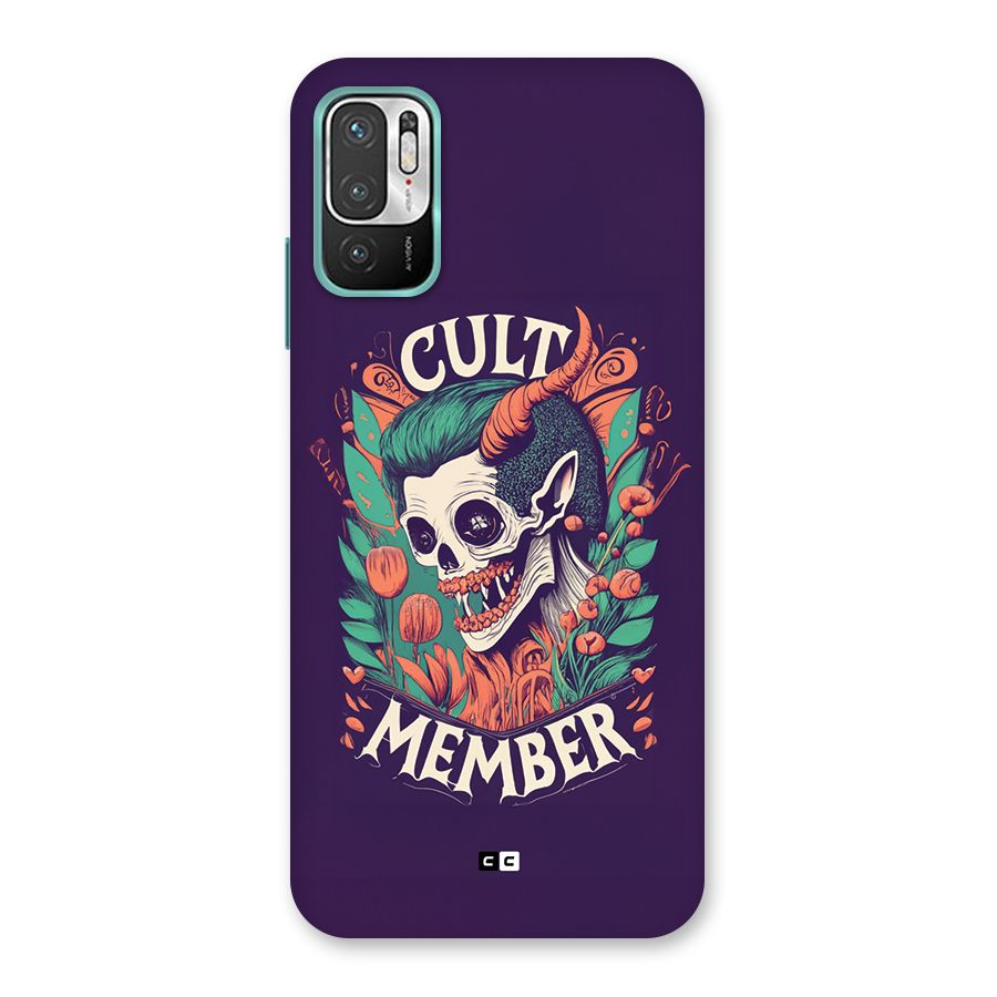 Cult Member Back Case for Redmi Note 10T 5G