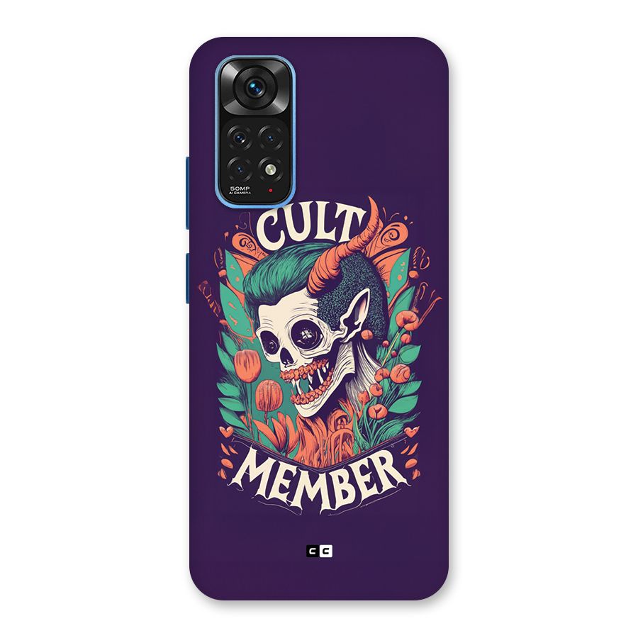 Cult Member Back Case for Redmi Note 11S