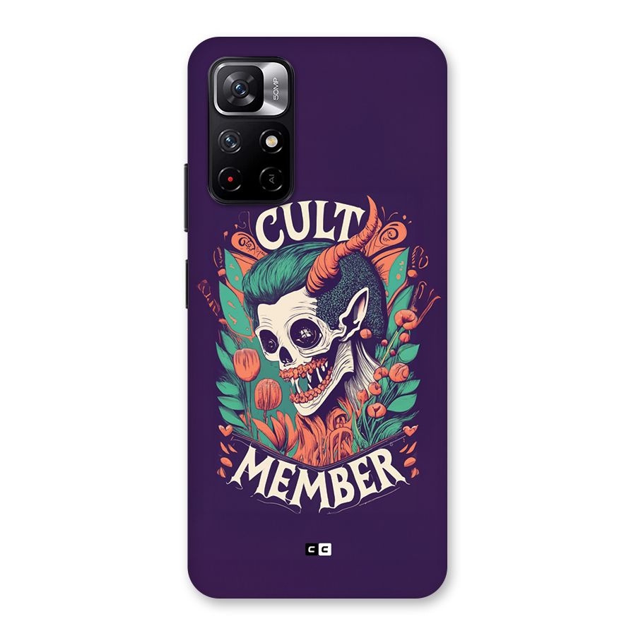Cult Member Back Case for Redmi Note 11T 5G