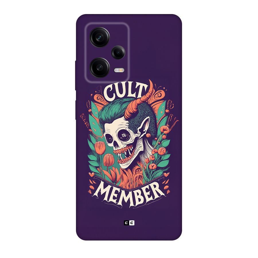 Cult Member Back Case for Redmi Note 12 Pro