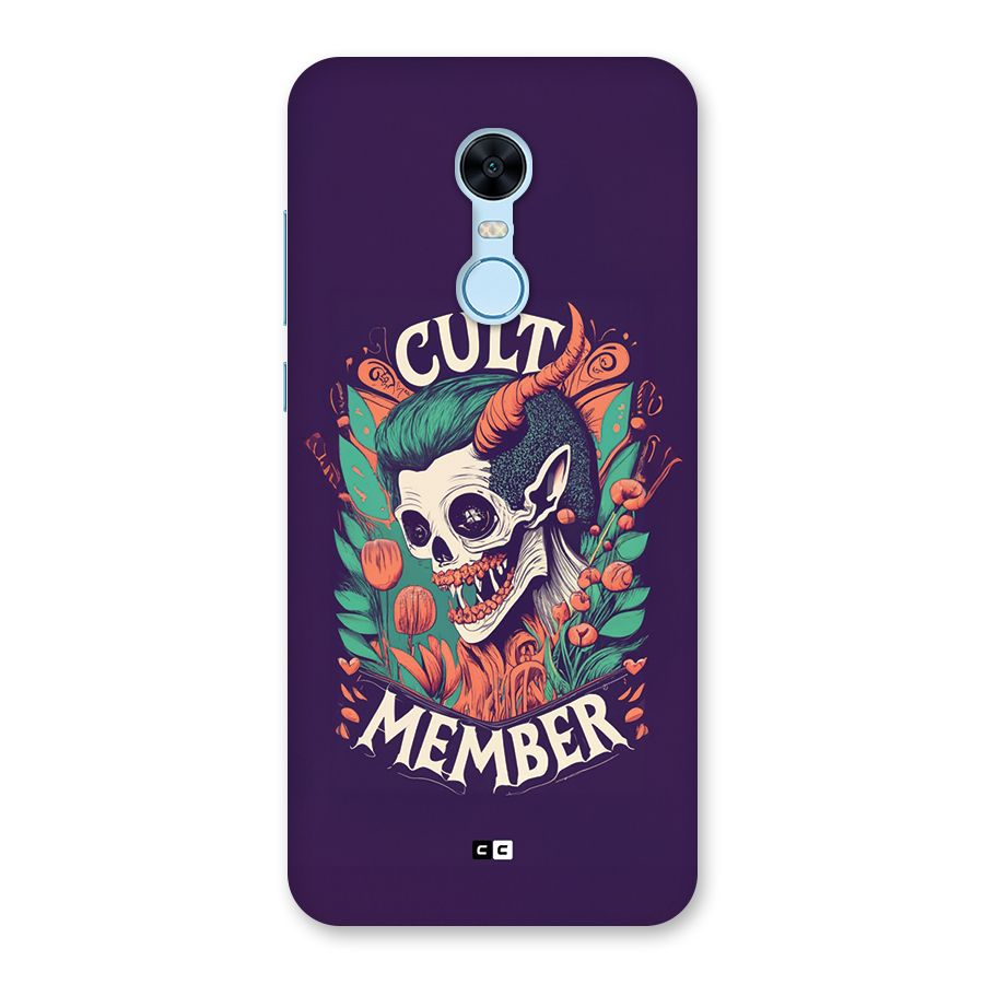Cult Member Back Case for Redmi Note 5