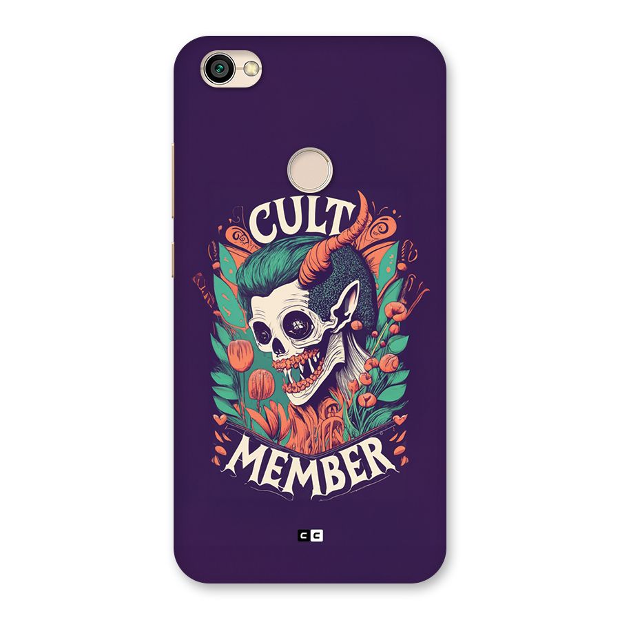 Cult Member Back Case for Redmi Y1 2017