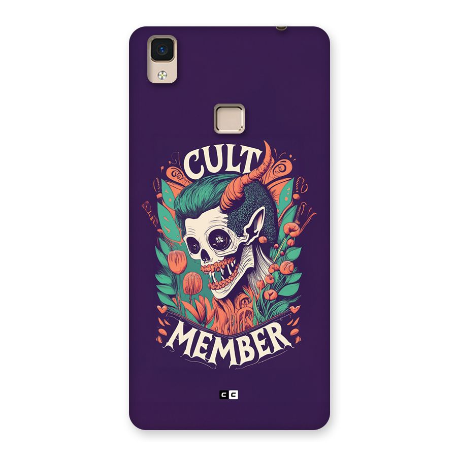 Cult Member Back Case for V3 Max