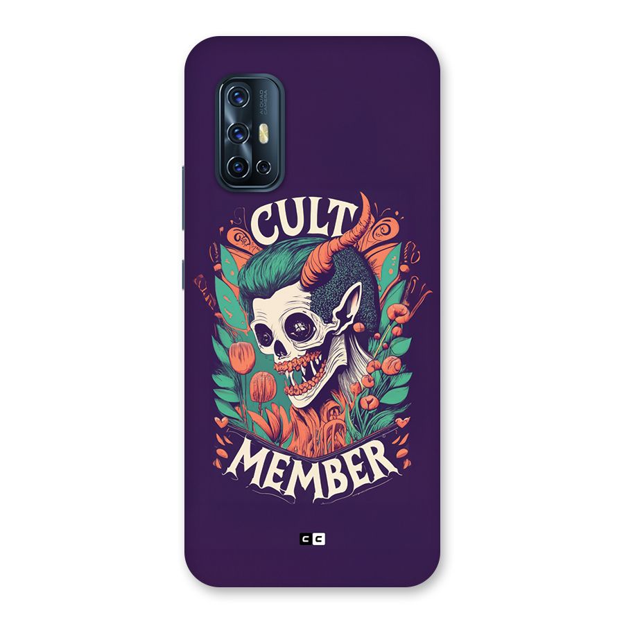 Cult Member Back Case for Vivo V17